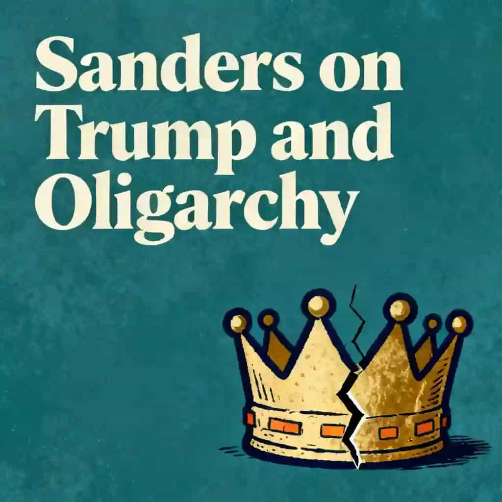Bernie Sanders' Warnings About Trump and Oligarchy の書籍表紙