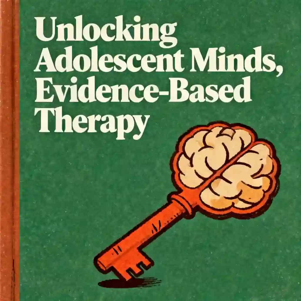Copertina del libro Unlocking the Adolescent Mind: Evidence-Based Therapy