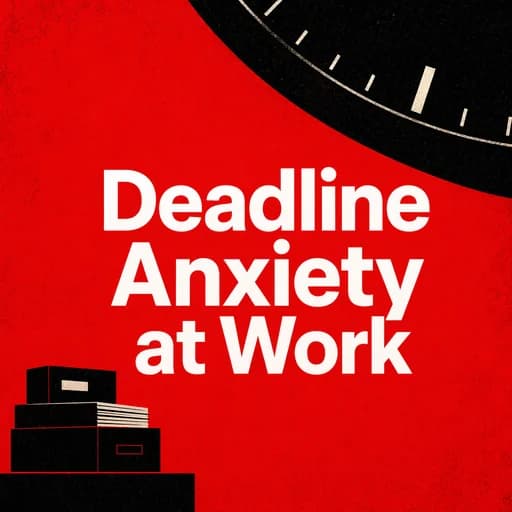 Workplace Anxiety: Why Deadlines Trigger a Biological Threat Response