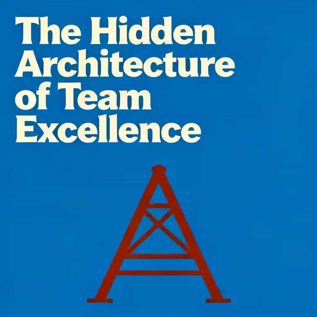Buchcover von The Hidden Architecture of Team Excellence