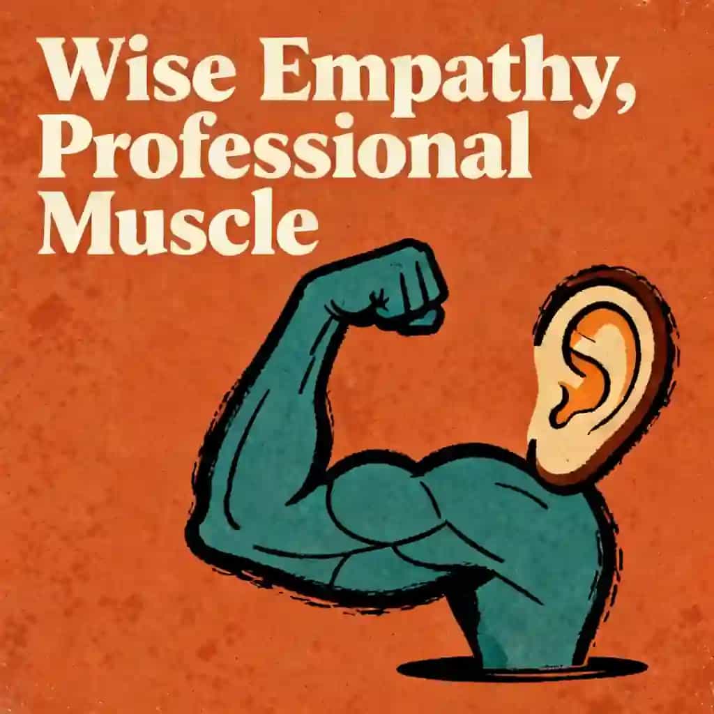 Buchcover von Wise Empathy: The Professional Muscle