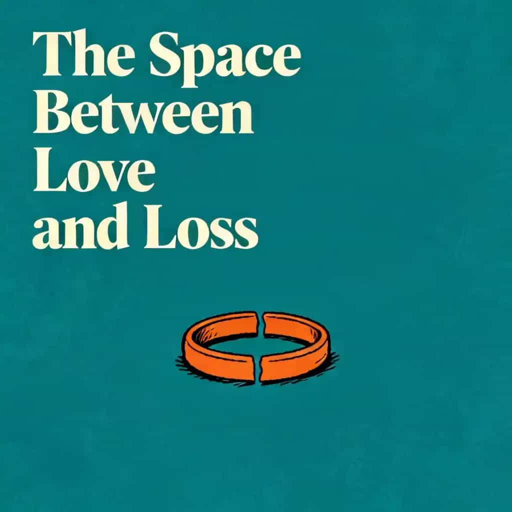 Buchcover von The Space Between Love and Loss