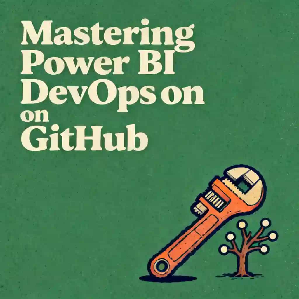 Copertina del libro Mastering Power BI DevOps with GitHub Integration