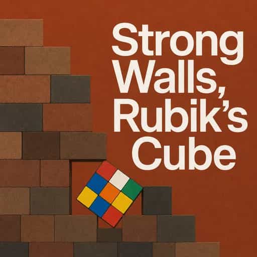 Portada del libro Strong Walls and the Rubik's Puzzle