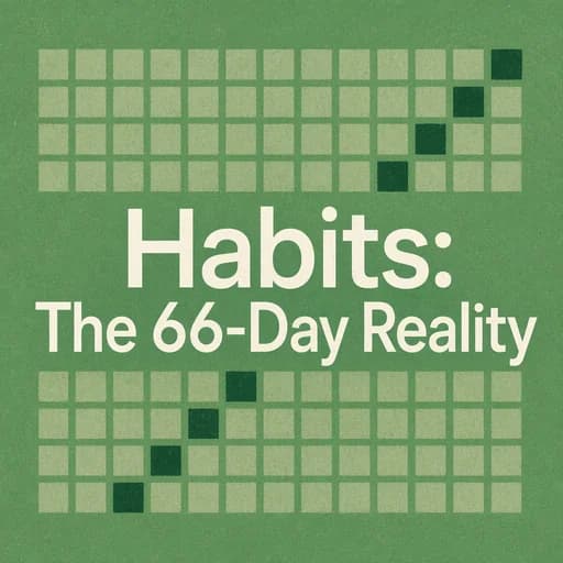 Building Good Habits: The 66-Day Reality vs. the 21-Day Myth