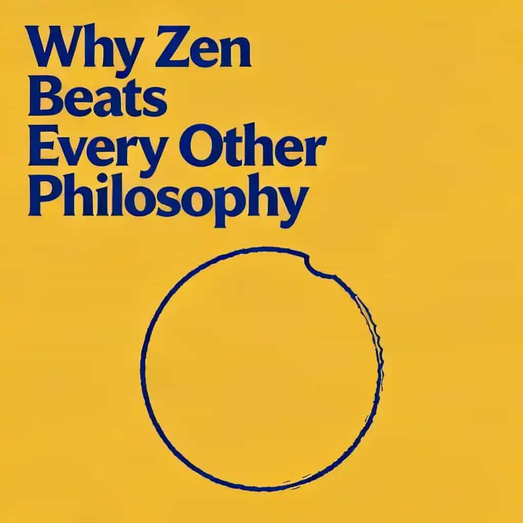 Capa do livro Why Zen Beats Every Other Philosophy