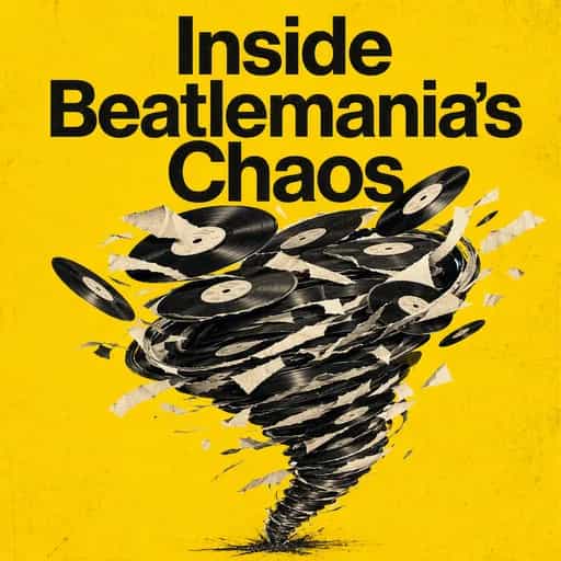 Capa do livro The Beatles: Inside the Chaos of Beatlemania