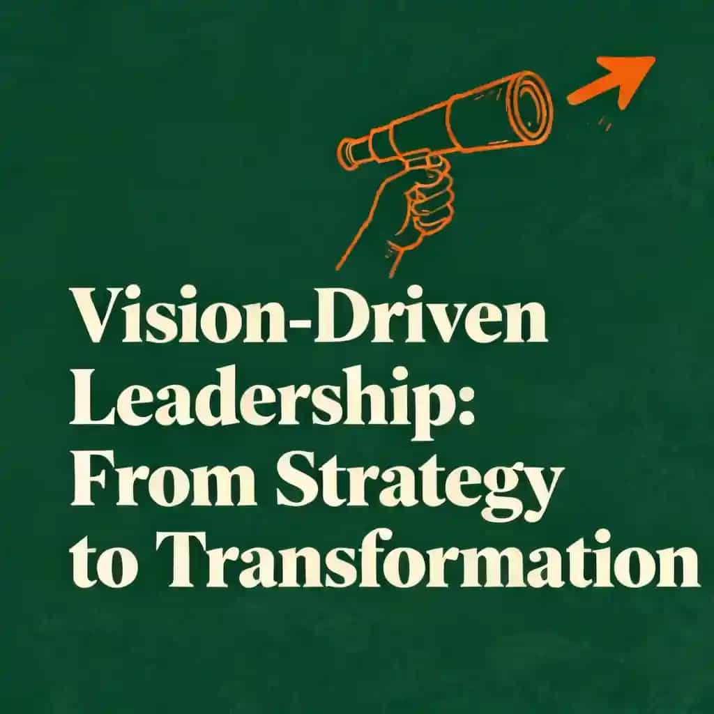 Vision-Driven Leadership: From Strategy to Transformation 书籍封面