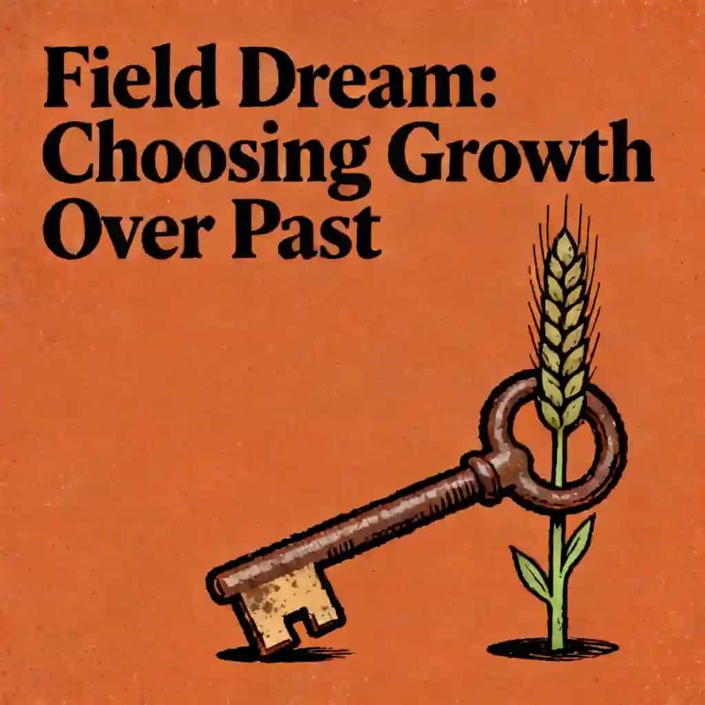 Dreaming of a Field: Choosing Growth Over the Past の書籍表紙