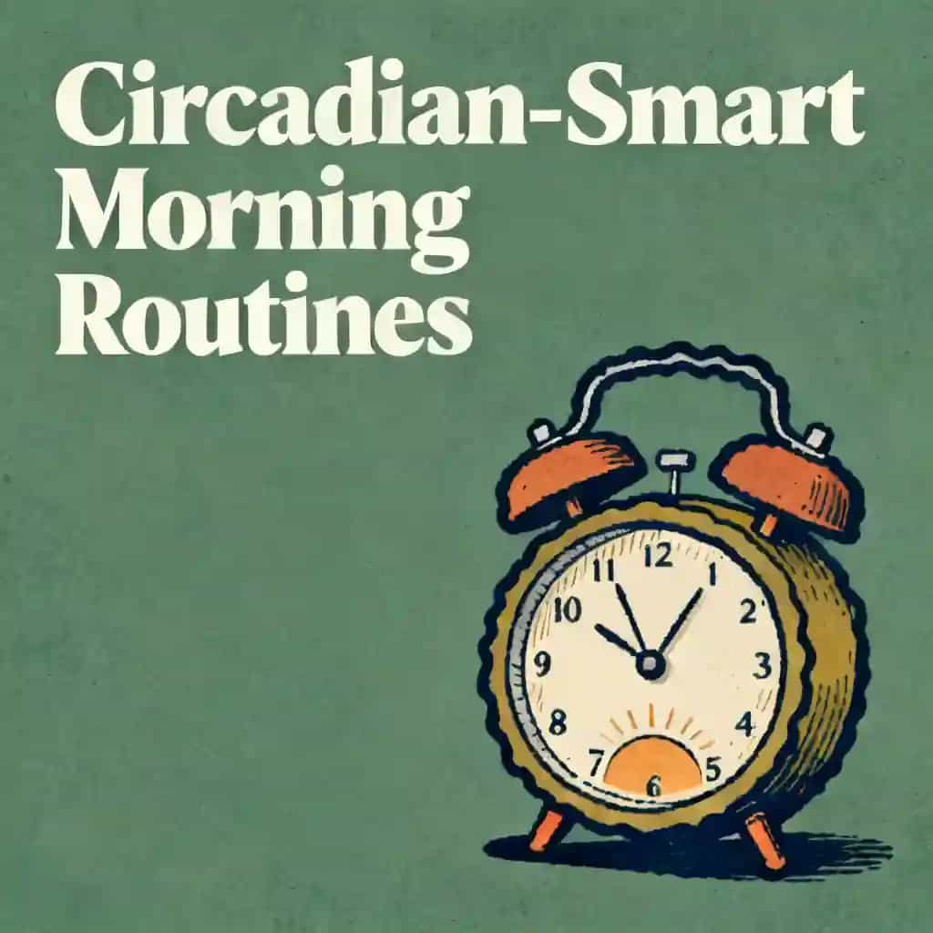 Capa do livro Healthy morning routines that work with your biology