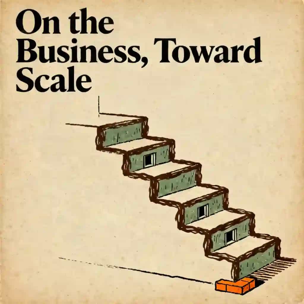 Обложка книги Working On the Business: The Path to Scaling