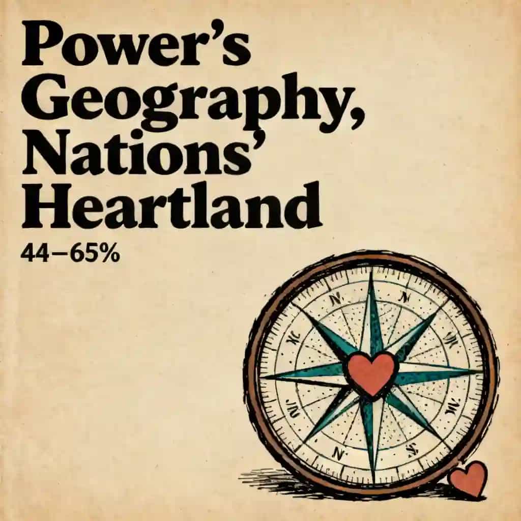 Обложка книги The Geography of Power: Where Nations Place Hearts
