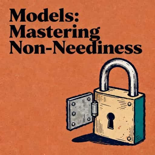 Mark Manson’s Models: The Power of Non-Neediness 책 표지