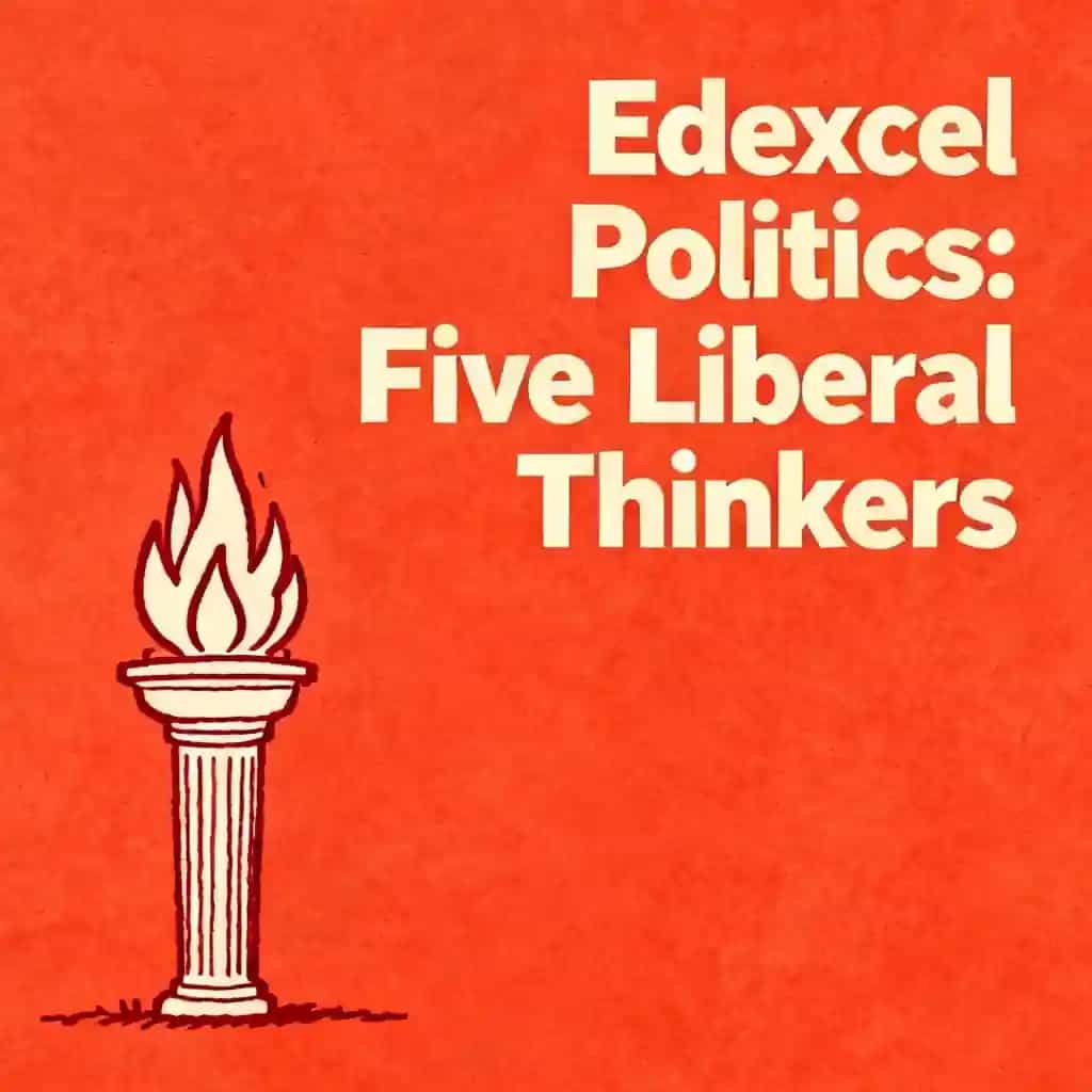 Edexcel A-Level Politics: Five Liberal Thinkers Explained 책 표지