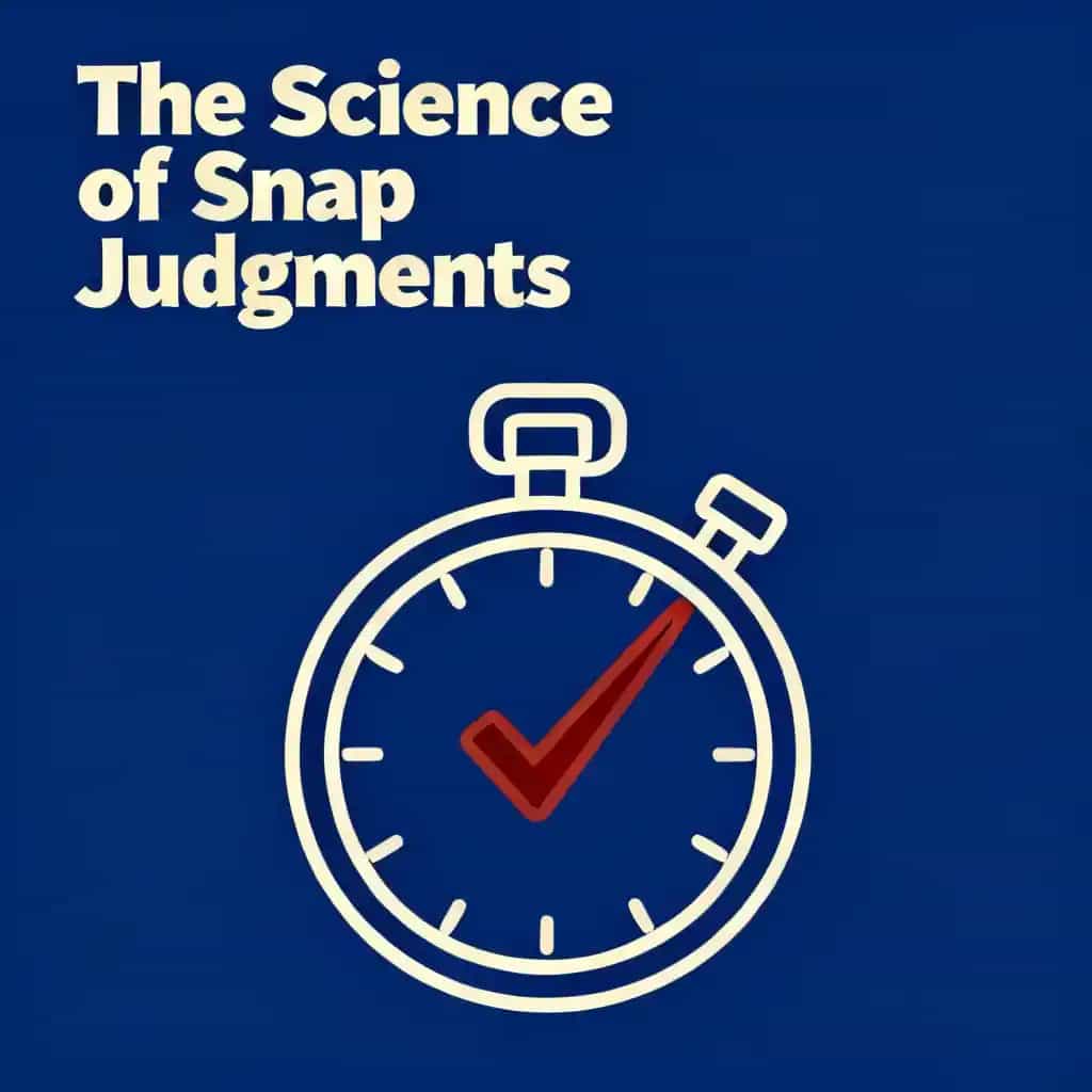 The Science of Snap Judgments book cover