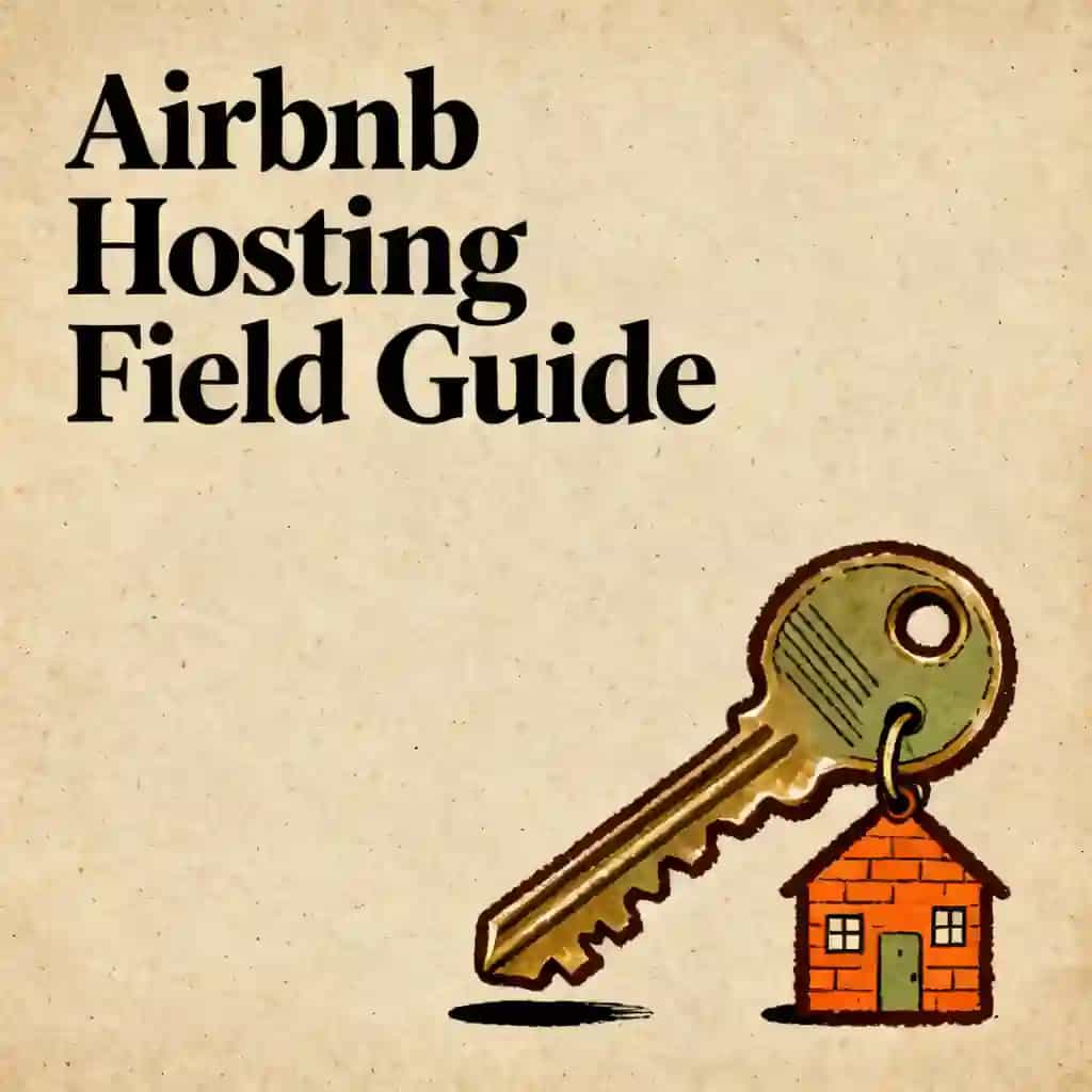 The Airbnb Hosting Playbook 책 표지