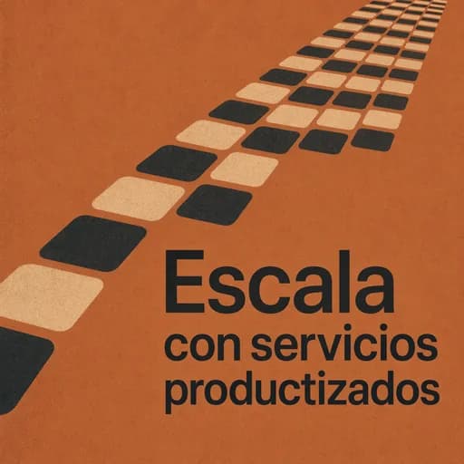 Servicios Productizados: Escala tu Negocio y Deja de Vender Horas