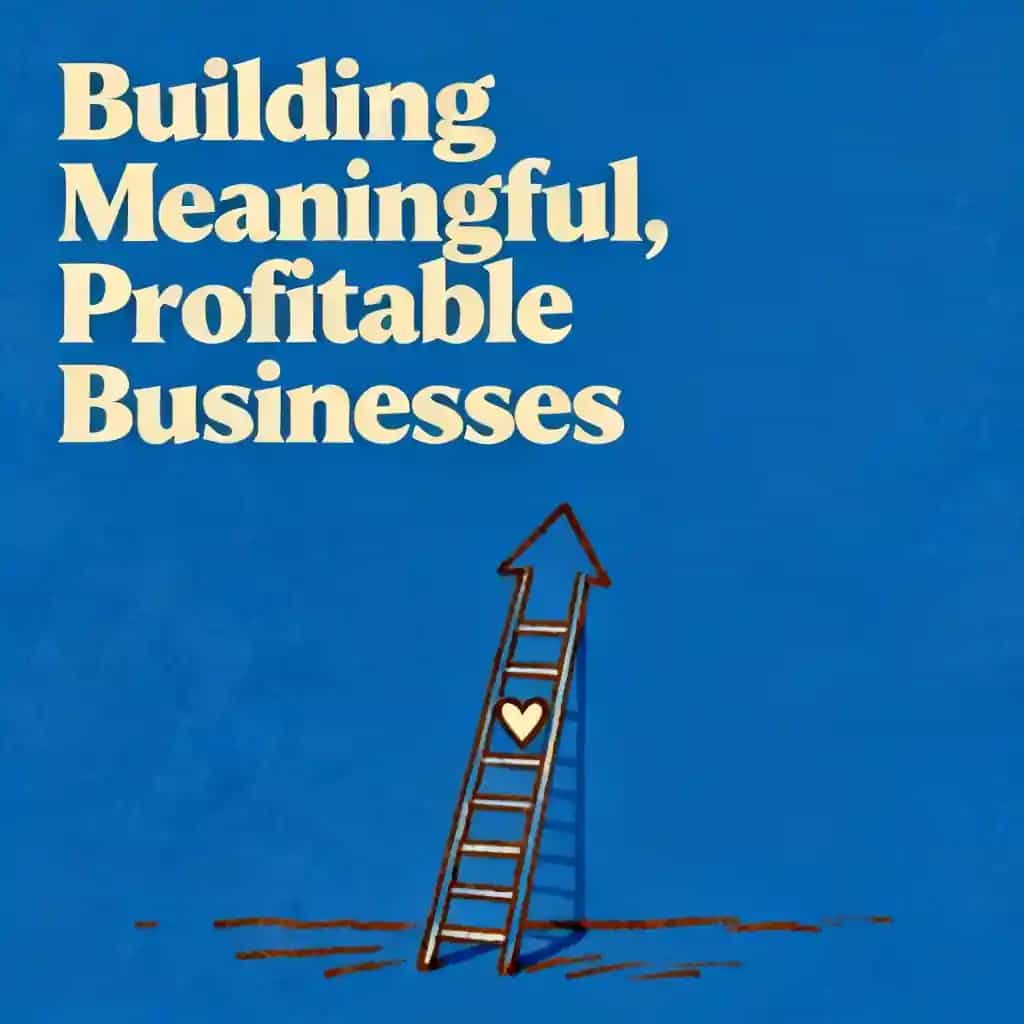 The Art of Building Meaningful, Profitable Businesses 책 표지