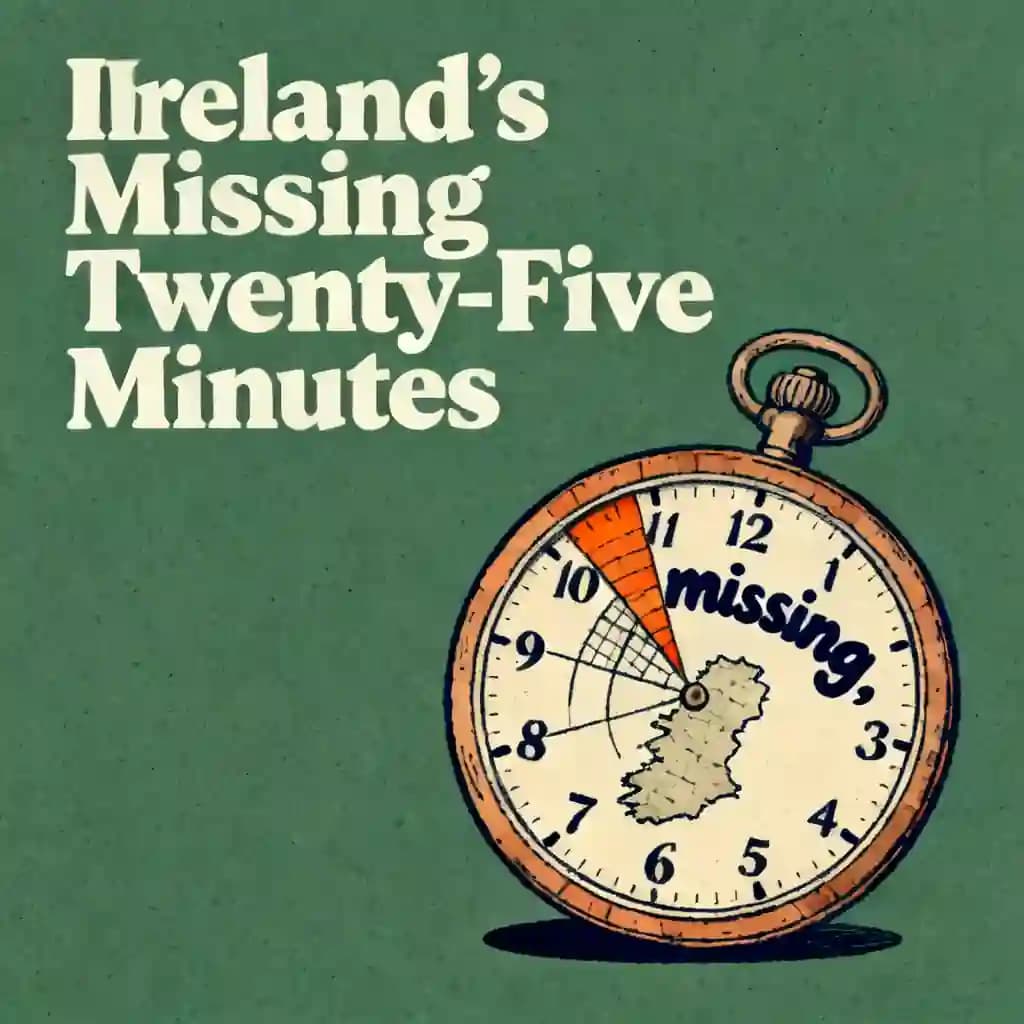 Ireland’s Time History and the 25-Minute Gap