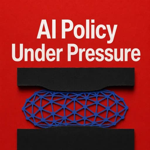 The W³ Briefing: AI Policy Under Pressure & Decision Frameworks