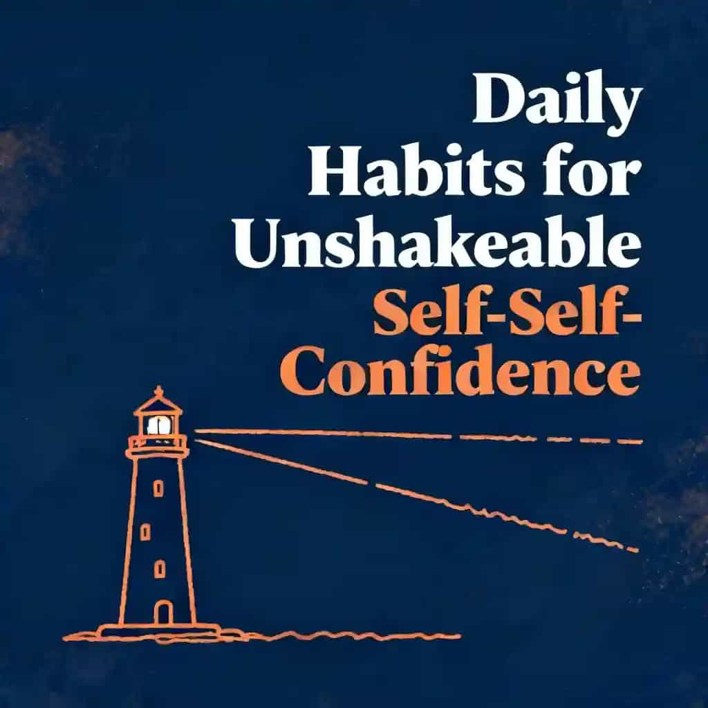 Daily Habits for Unshakeable Self-Confidence 책 표지