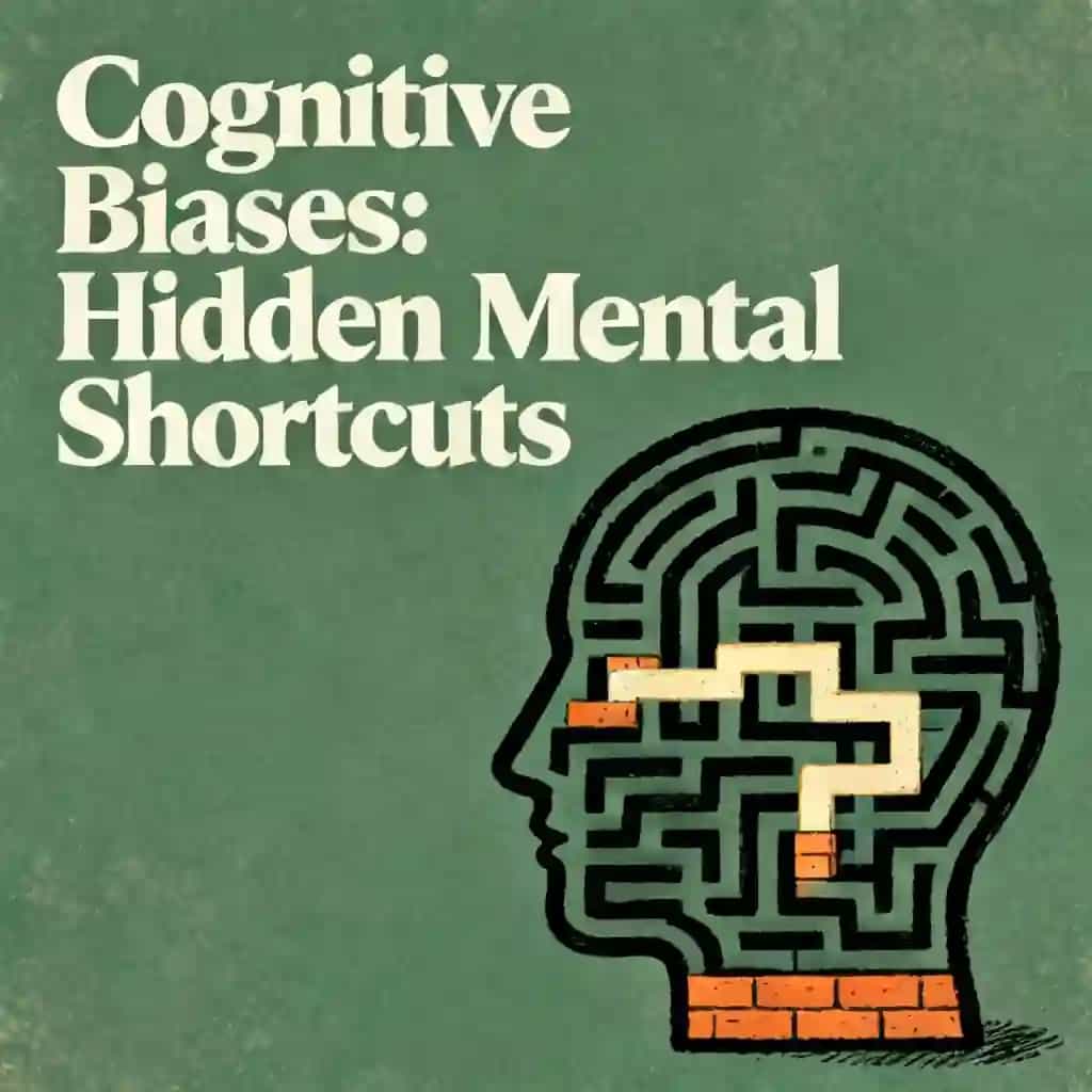 Обложка книги Cognitive Biases: Our Mind's Hidden Shortcuts
