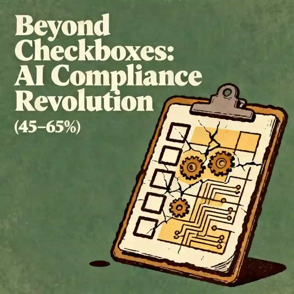 Couverture du livre AI's Compliance Revolution: Beyond Checkbox GRC