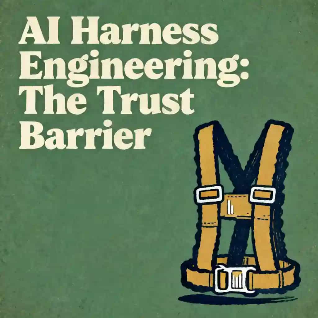 Capa do livro Harness Engineering: The AI Trust Barrier