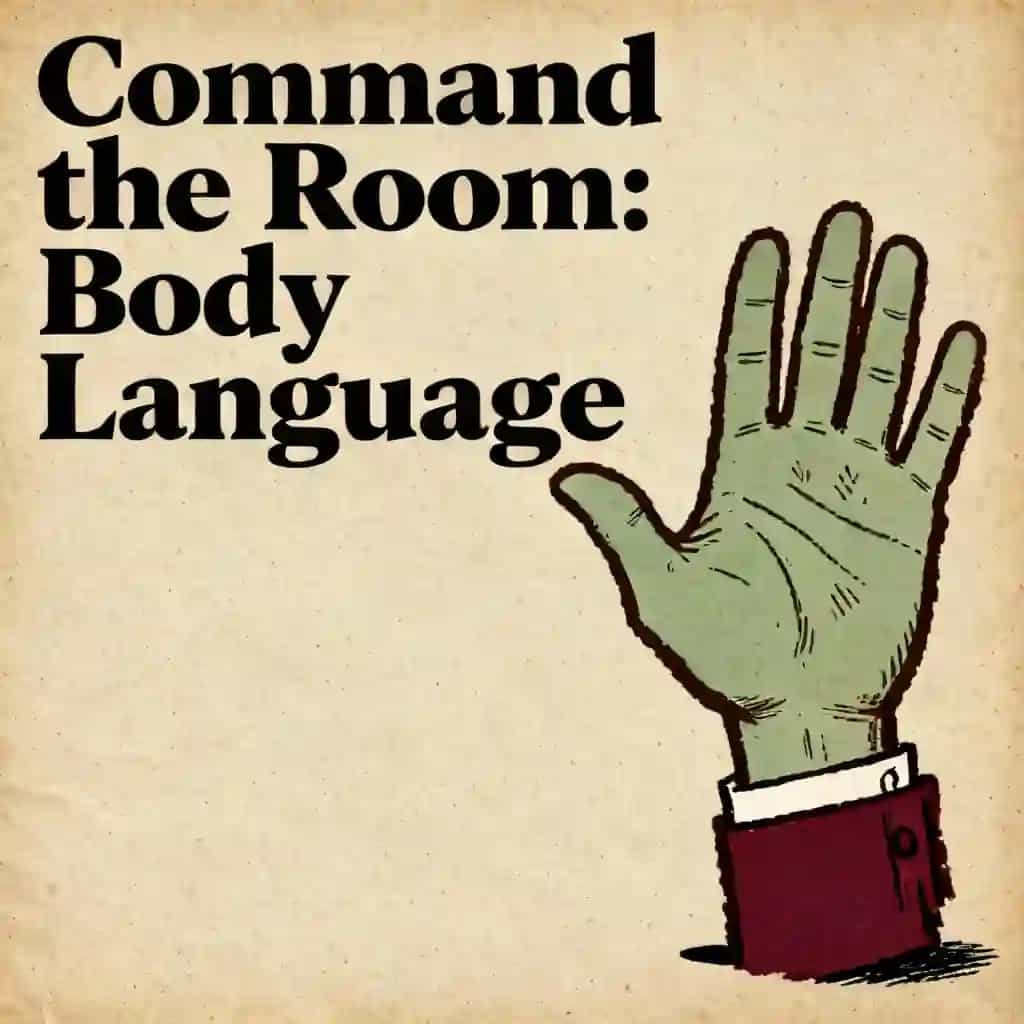 Copertina del libro Command the Room: Body Language Secrets