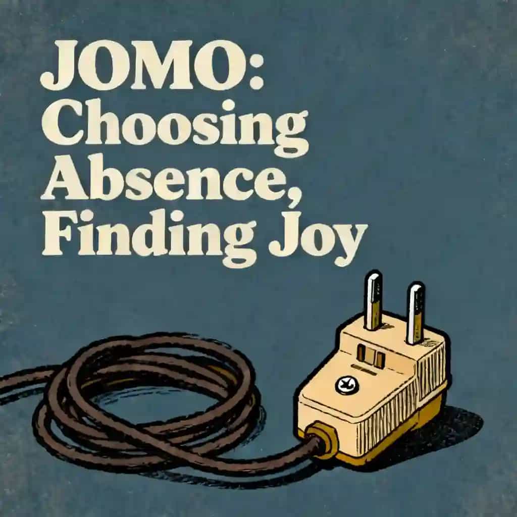 The Joy of Missing Out: JOMO Explained 书籍封面