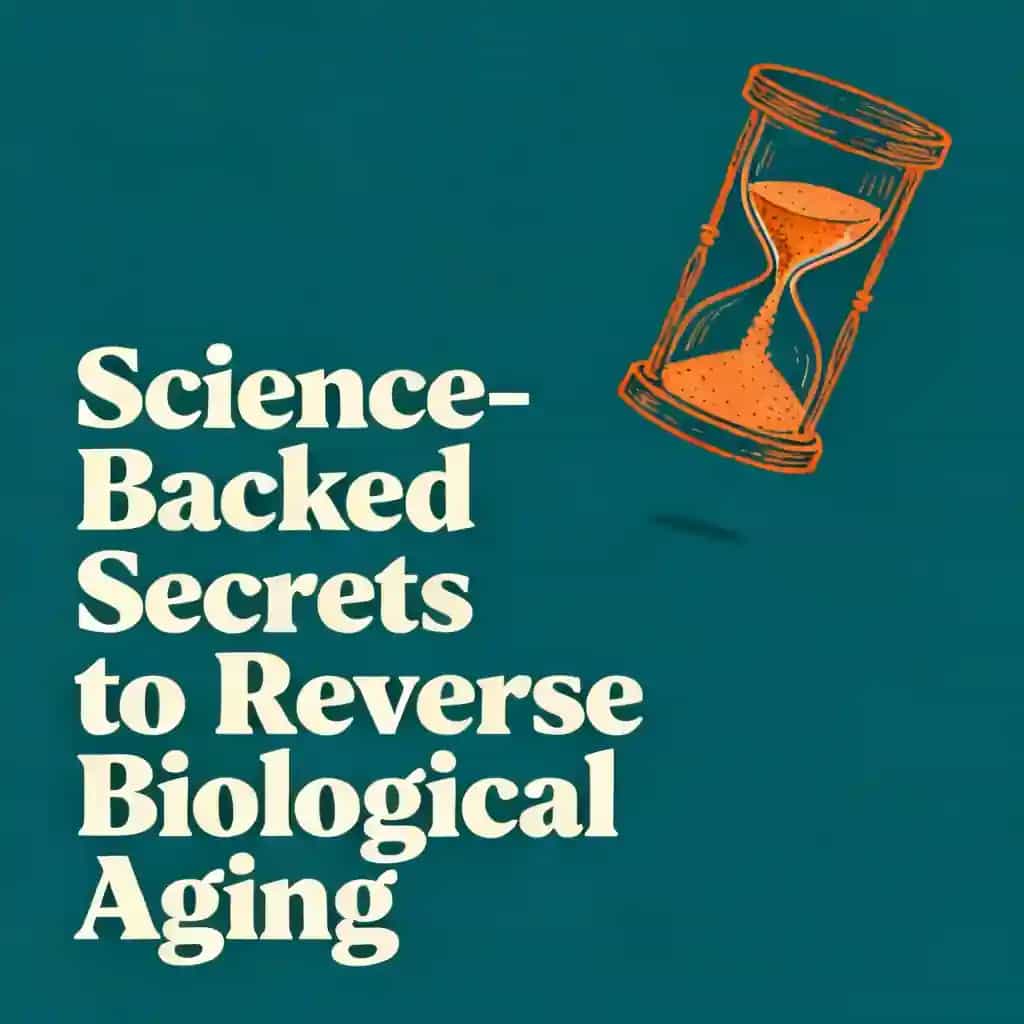Science-Backed Secrets to Reverse Biological Aging book cover