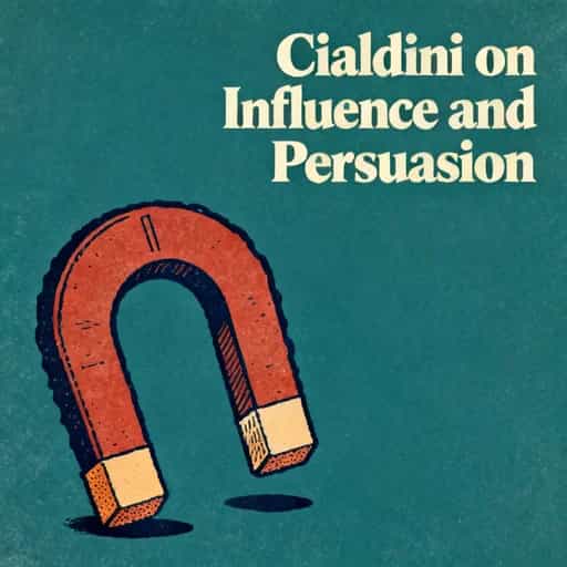 Cialdini’s Influence: The Psychology of Persuasion book cover