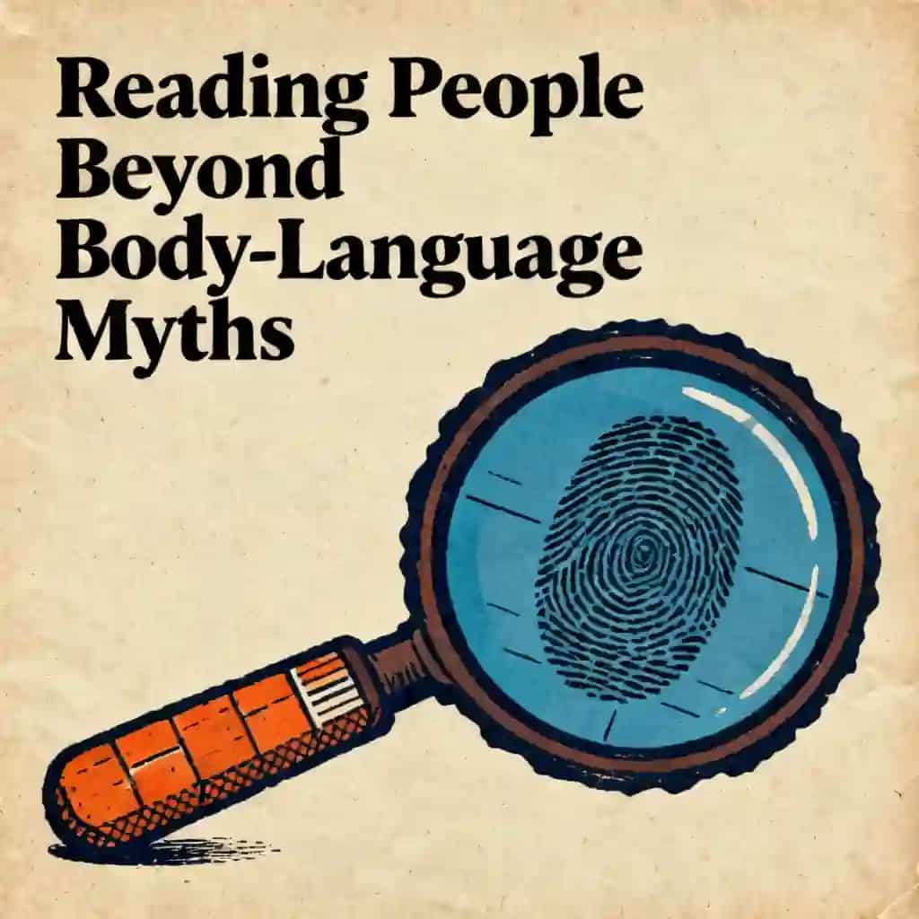 Обложка книги The Art of Reading People: Beyond Body Language Myths