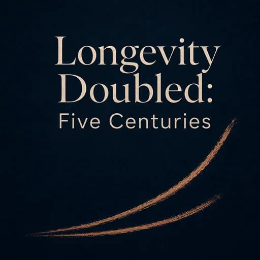 The Great Doubling: 500 Years of Global Longevity History
