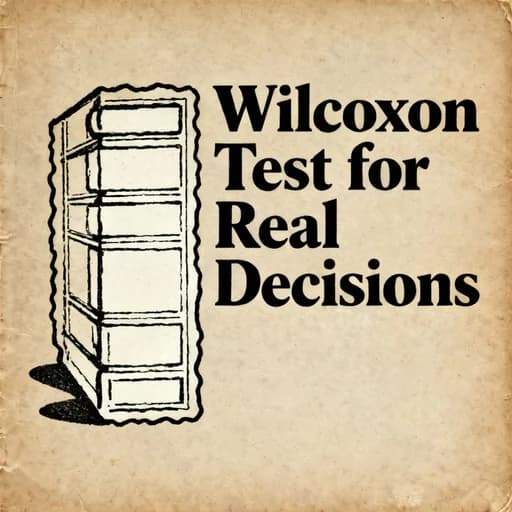 The Wilcoxon Test: Data Analysis for Non-Normal Distributions