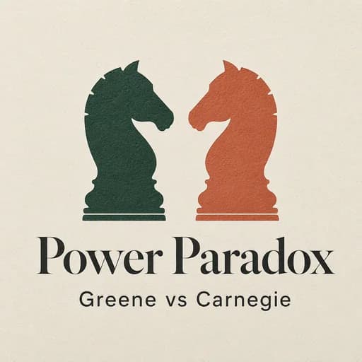 Greene vs. Carnegie: The Power Paradox and Influence Strategies