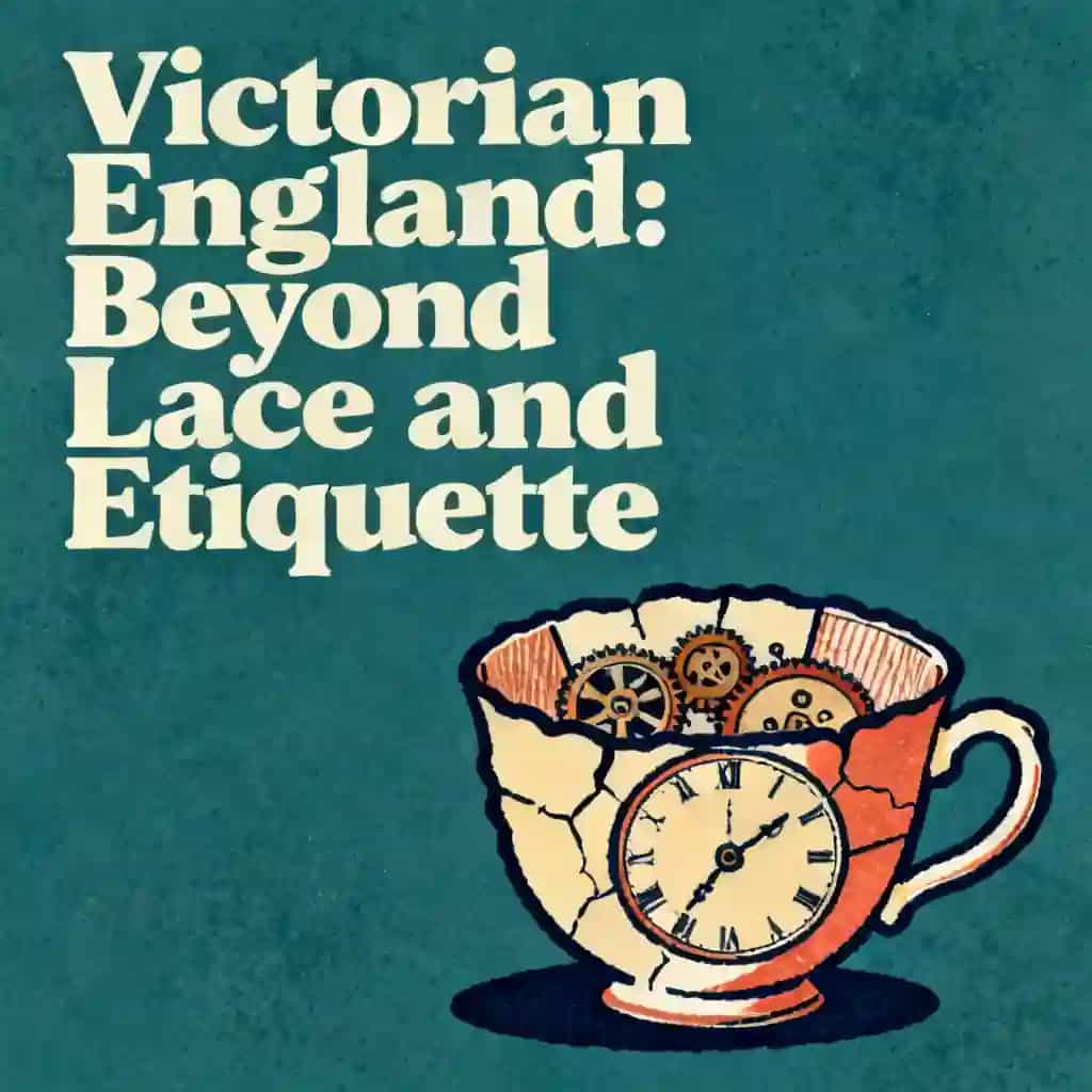 Victorian England: Beyond the Lace and Etiquette の書籍表紙