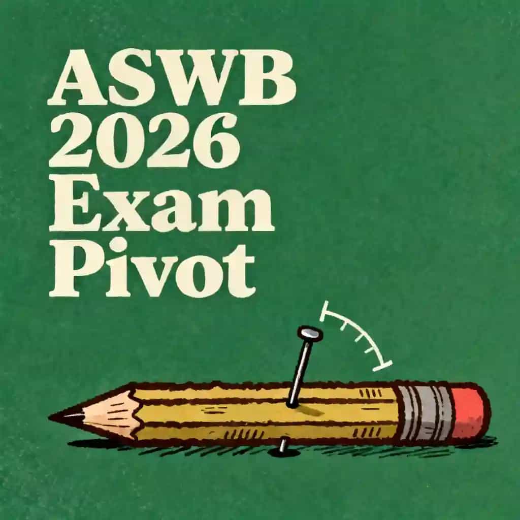 Обложка книги The 2026 ASWB Exam Pivot