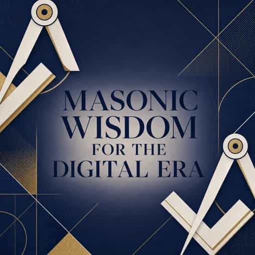 Couverture du livre Masonic Principles for a Digital Age