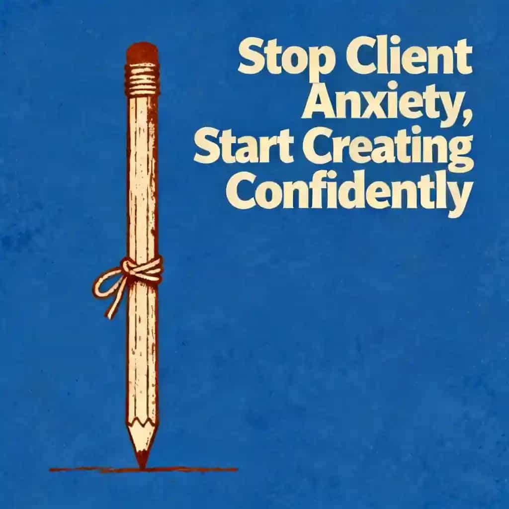 Обложка книги Stop Client Anxiety, Start Creating Confidently