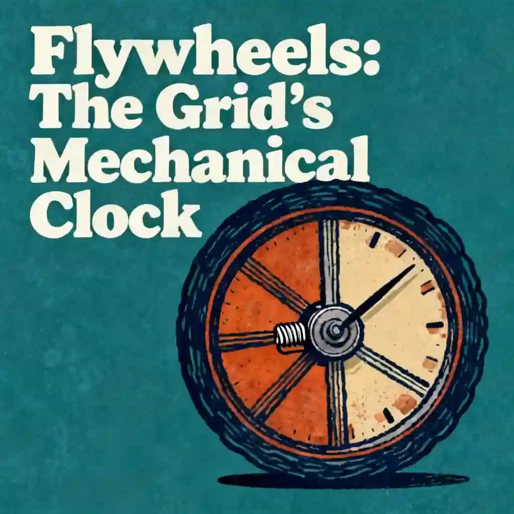 Copertina del libro How flywheels act as mechanical clocks for the grid