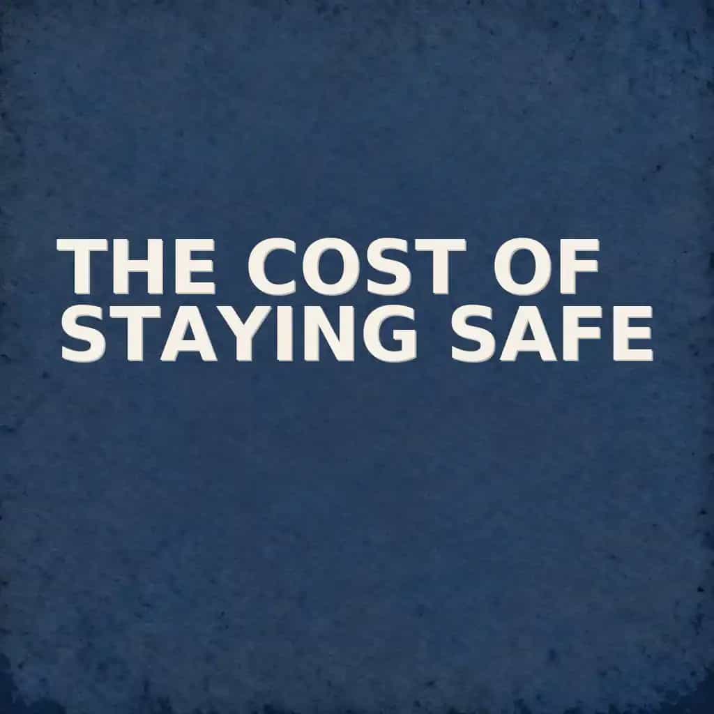 Capa do livro The Cost of Staying Safe