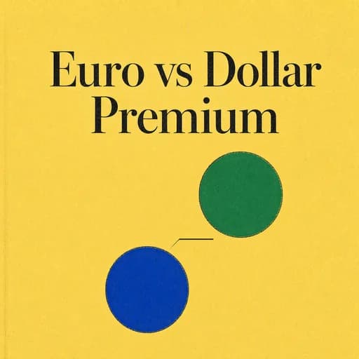 The Euro: Chasing the Dollar’s Premium and Reserve Status