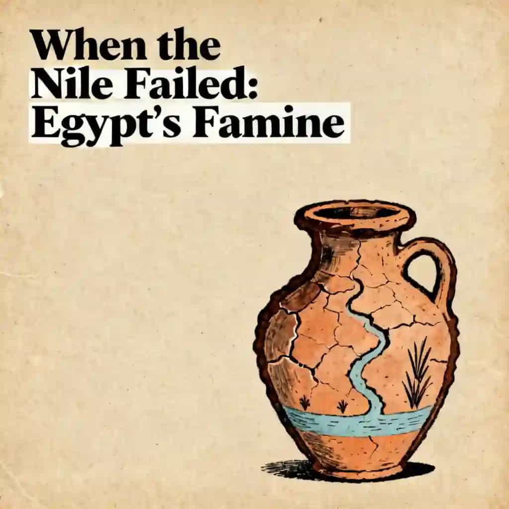 When the Nile Failed: Egypt's Great Famine book cover