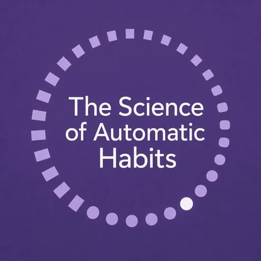 Building Habits: The Science of Automatic Change & Neurobiology