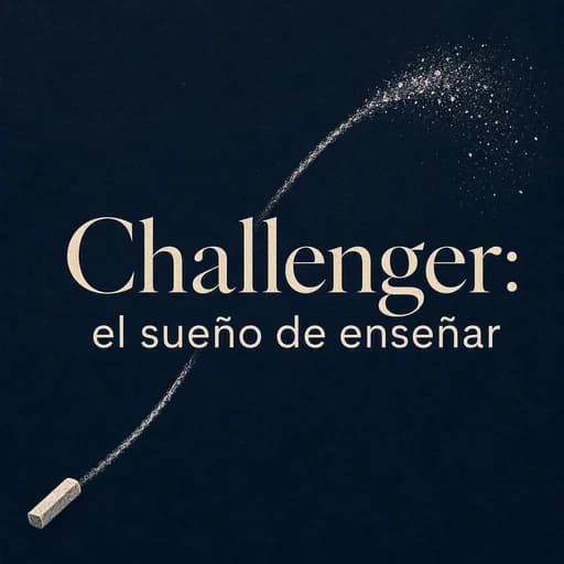 El Challenger: Christa McAuliffe y la primera maestra en el espacio