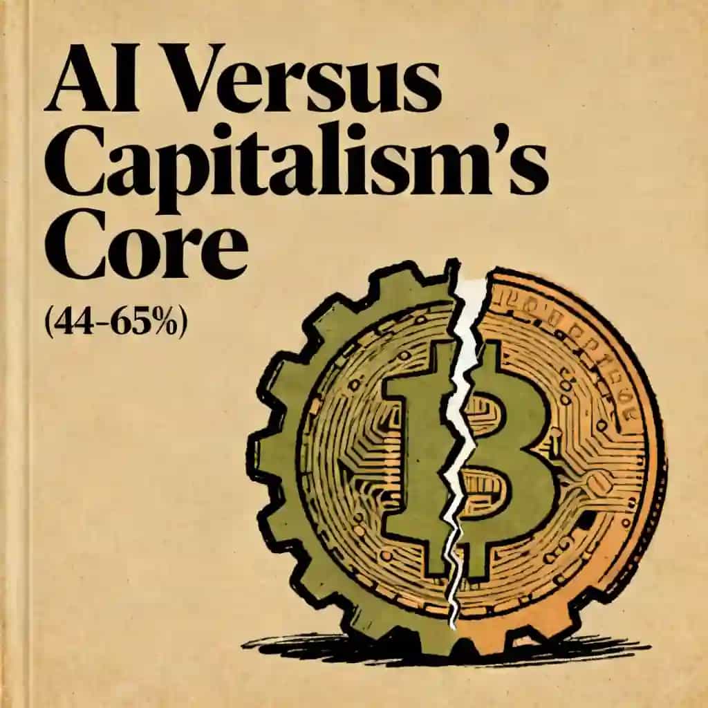 Copertina del libro AI's Assault on Capitalism's Core