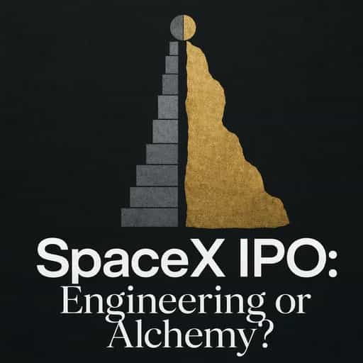 Buchcover von The SpaceX IPO: is Elon a tech genius, or the best salesman who ever lived?