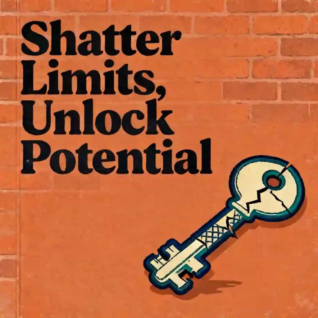 Capa do livro Unlocking your potential by breaking limiting beliefs
