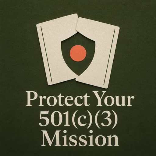 The 501(c)(3) Contract: Protecting Your Non-Profit Mission
